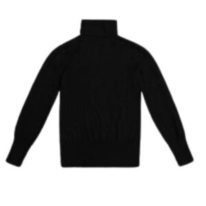 Blusa Manga Longa de Lanzinha preta